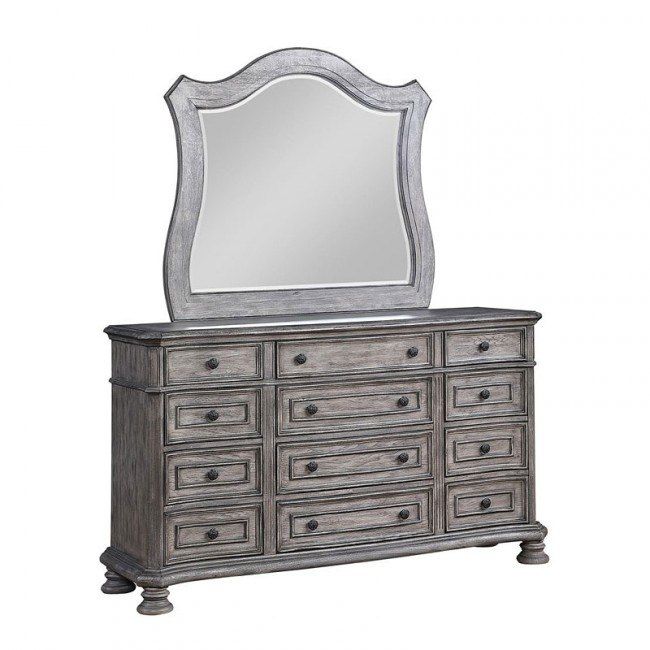 Lakeway Dresser and Mirror Set