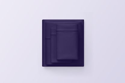 Picture of Purple SoftStretch Purple Cal King Sheet Set