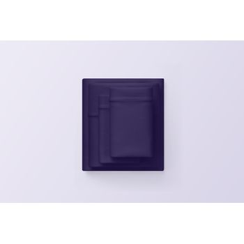 Purple SoftStretch Purple Twin Sheet Set