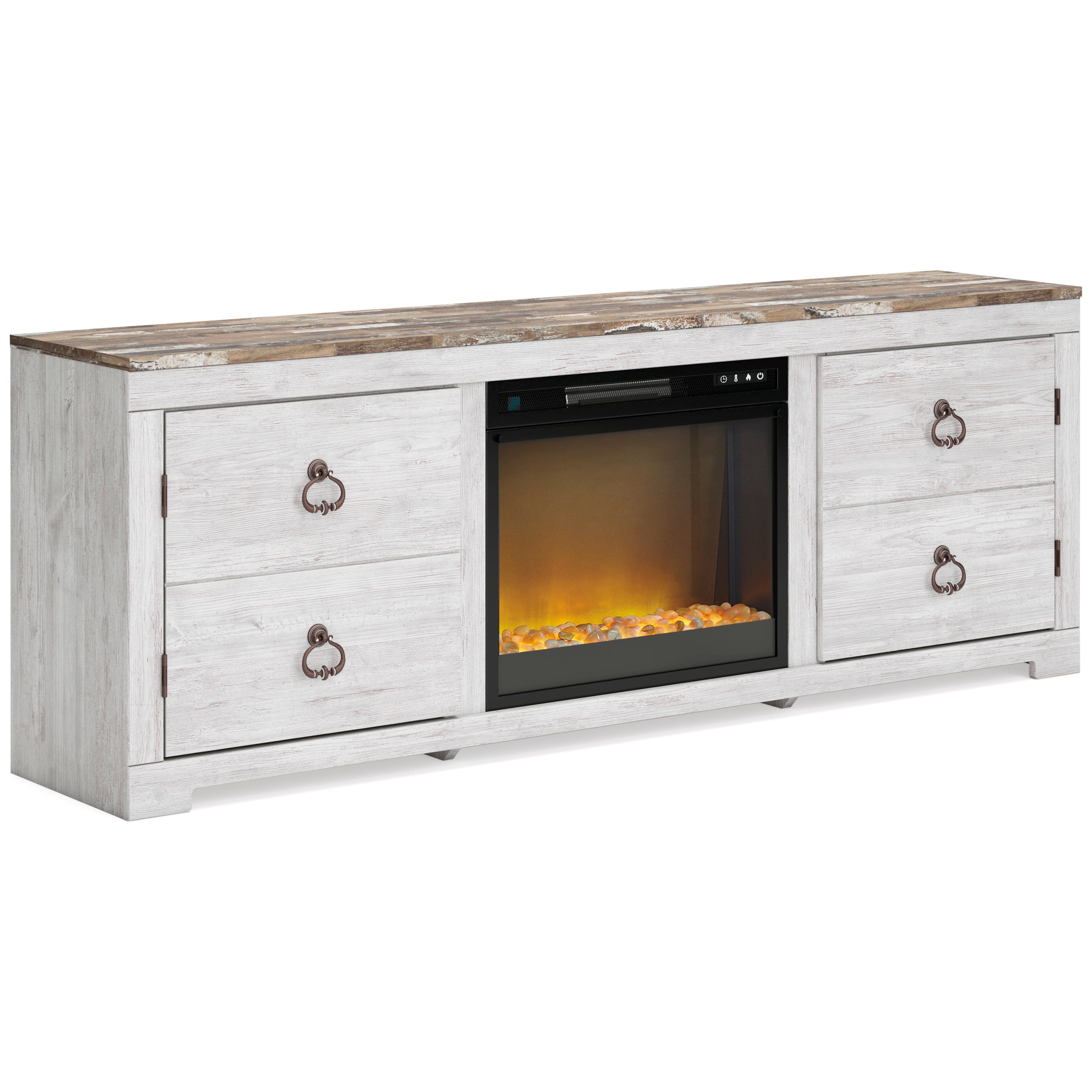 Willowton Fireplace TV Stand