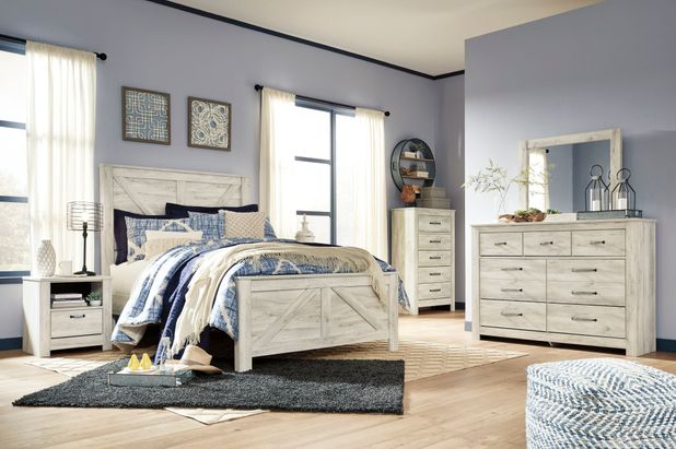 Picture of Bellaby King Crossbuck Bedroom Set