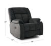 Picture of Midnight Swivel Glider Recliner