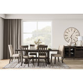 Napa 7pc Dining Set with Arm Chairs