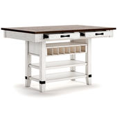 Valebeck Storage Counter Table