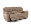 Picture of Tweed Burlap Power Sofa