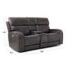 Picture of Badlands Power Console Loveseat