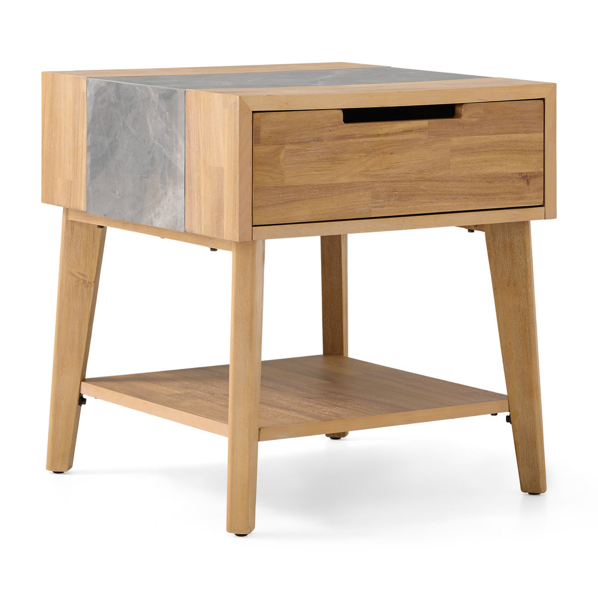 Calgary Stone End Table