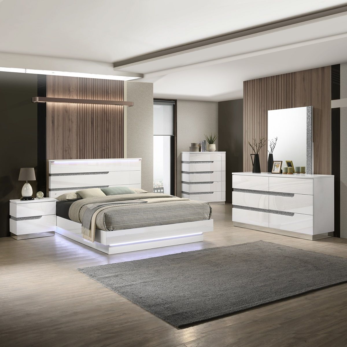 Paradox Queen Bedroom Set Unclaimed Freight Furniture