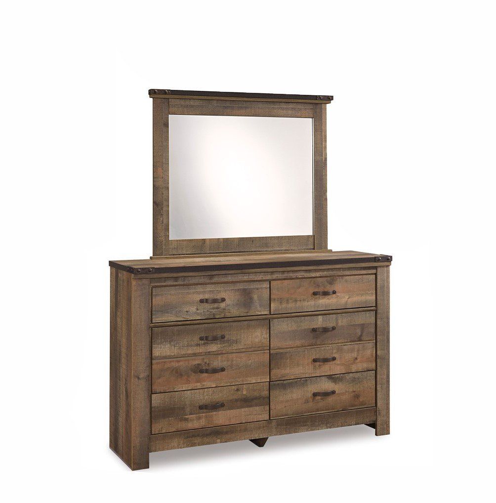 Trinell Dresser and Mirror Set