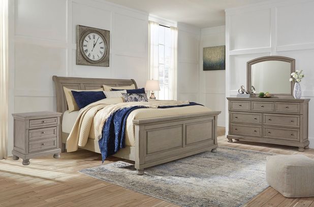 Picture of Lettner Queen Sleigh Panel Bedroom Set