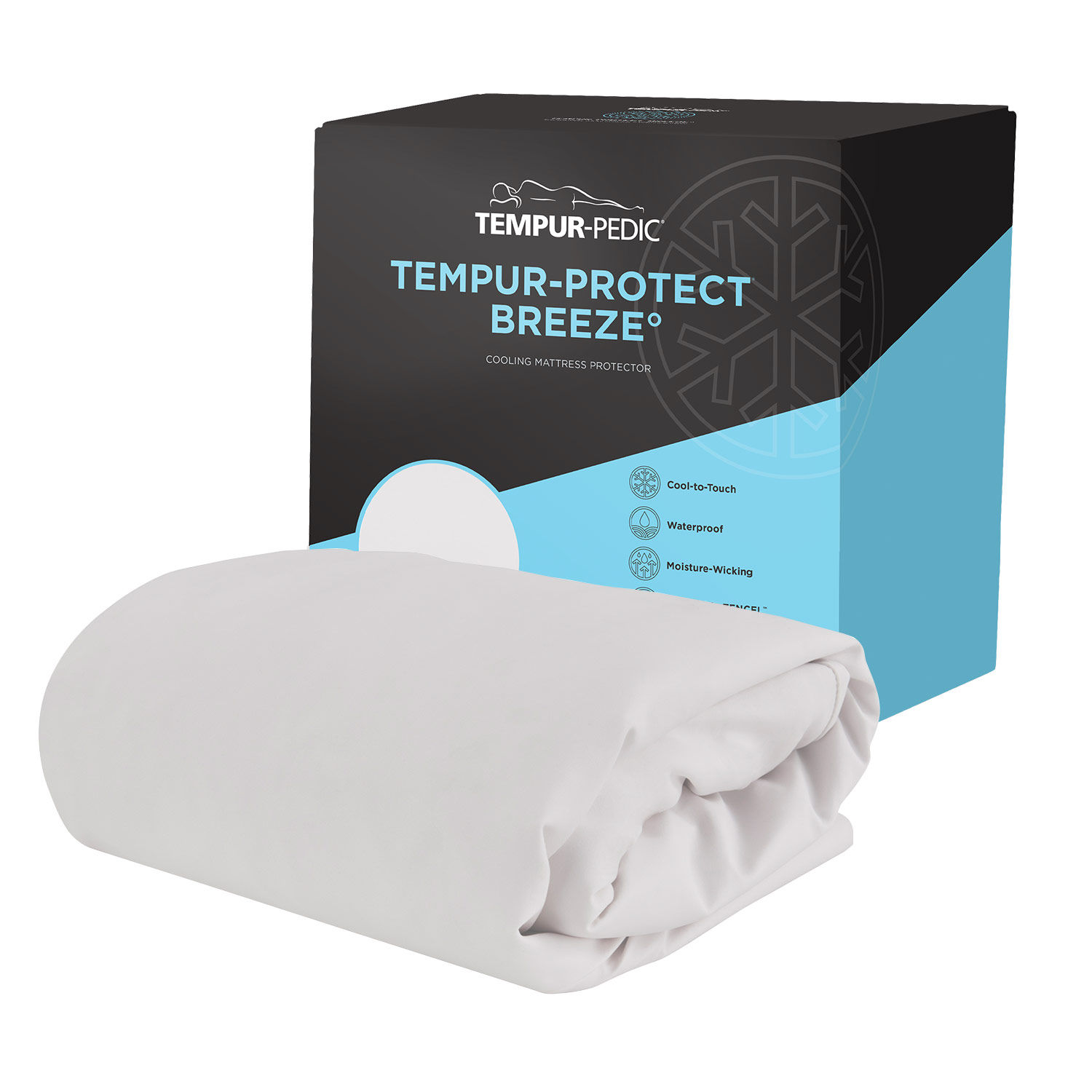 Tempur-Protect Breeze Split King Mattress Protector