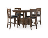 Max Cherry 5pc Counter Dining Set