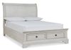 Picture of Robbinsdale Queen Sleigh Storage Bed