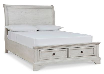 Picture of Robbinsdale Queen Sleigh Storage Bed