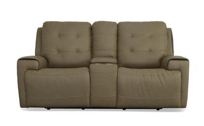 Picture of Iris Power Console Loveseat