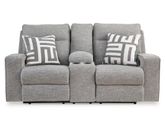 Biscoe Power Console Loveseat