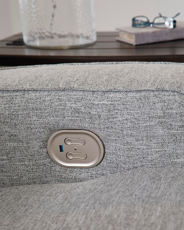 Picture of Biscoe Power Console Loveseat