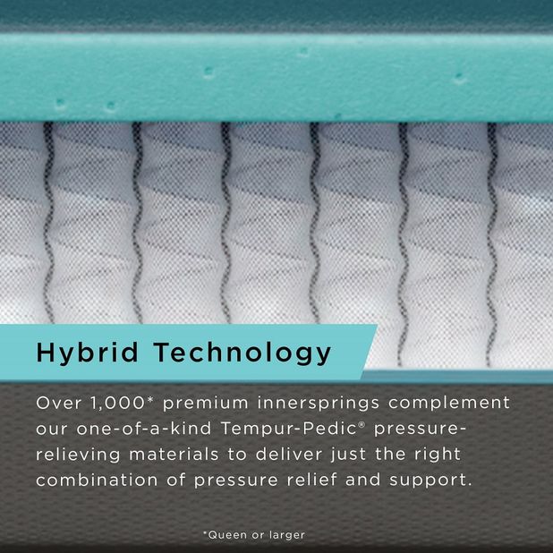 Picture of ProAdapt Medium Hybrid 2.0 Queen Mattress