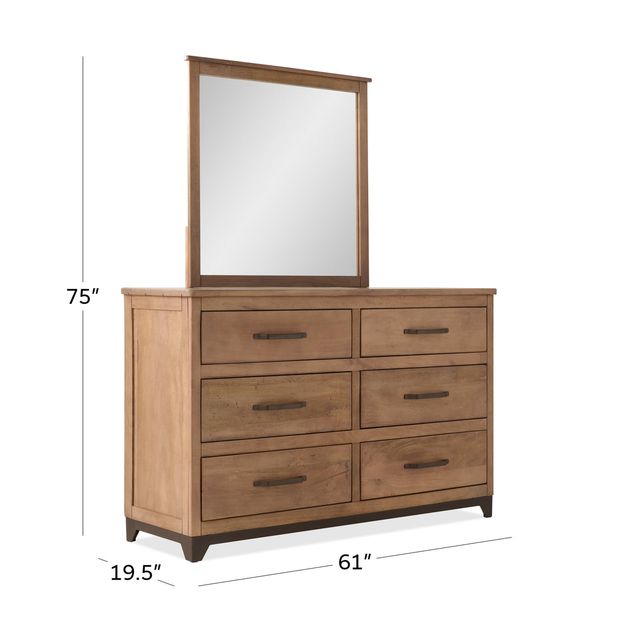 Picture of Parota Dresser and Mirror