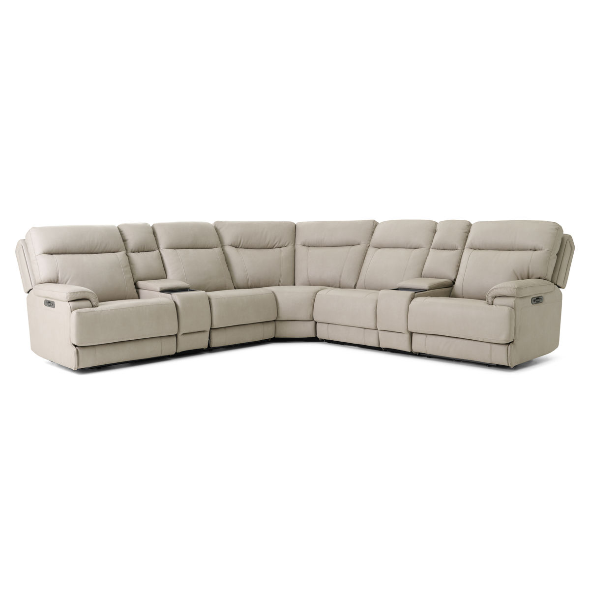 Holywell 7pc Power Sectional