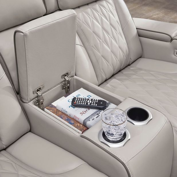 Picture of Boyington Power Console Loveseat