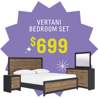 Vertani Bedroom Set | $699