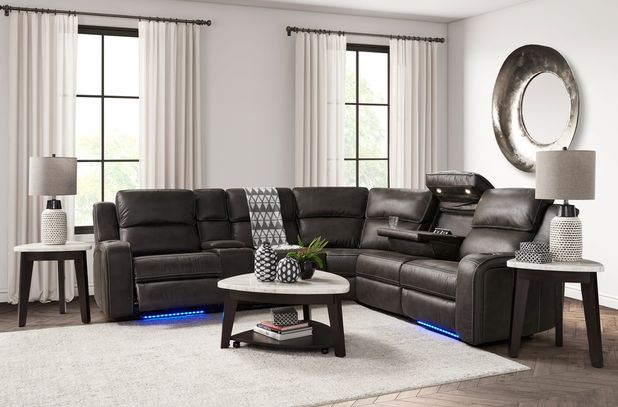 Picture of Gavin 7pc Power Sectional