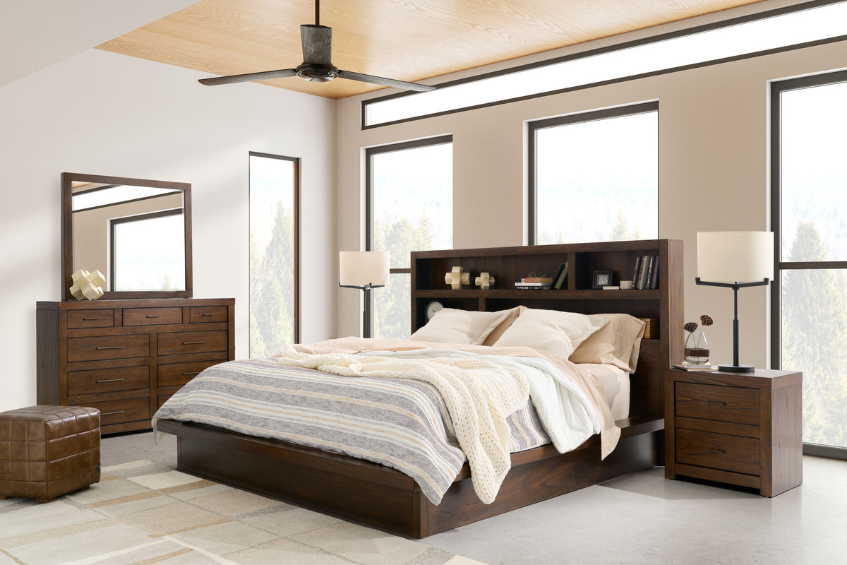 Modern Loft Queen Platform Bedroom Set