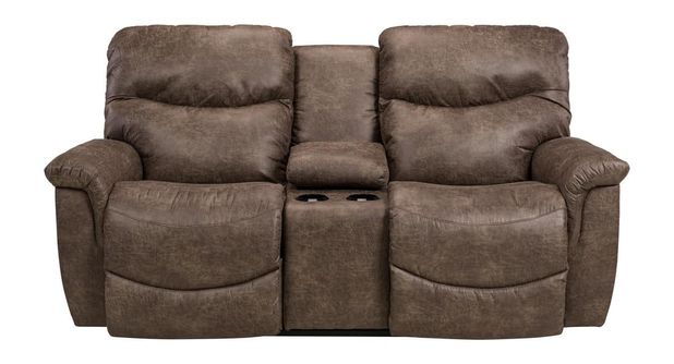 Picture of James Reclining Console Loveseat