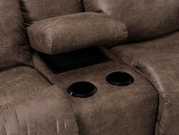 Picture of James Reclining Console Loveseat