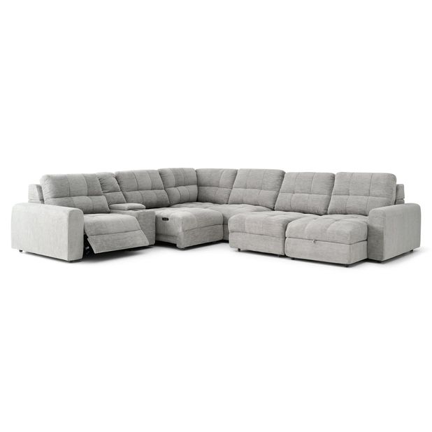 Picture of Lucie 7pc Power Sectional