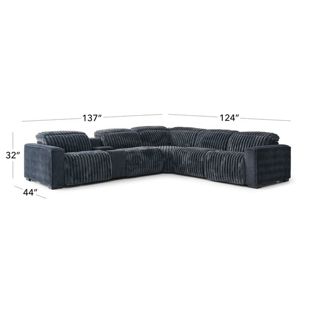Picture of Bowie 6pc Power Sectional