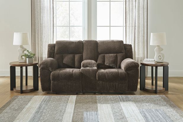 Picture of Frohn Reclining Console Loveseat