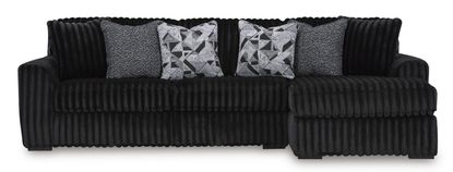 Picture of Midnight Madness 2pc Sofa Chaise