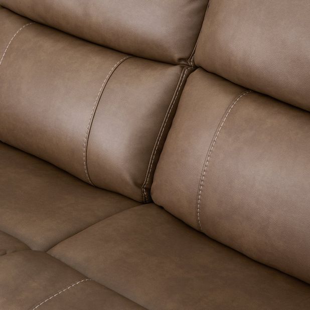 Picture of Cappuccino 7pc Power Sectional