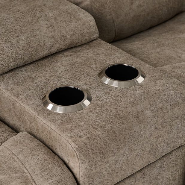 Picture of Trouper Reclining Console Loveseat
