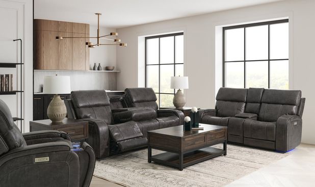 Picture of Badlands Power Console Loveseat
