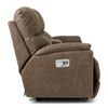 Picture of Trouper Power Recline Console Loveseat