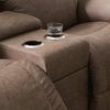 Picture of Trouper Power Recline Console Loveseat