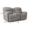 Picture of Morrison Reclining Console Loveseat