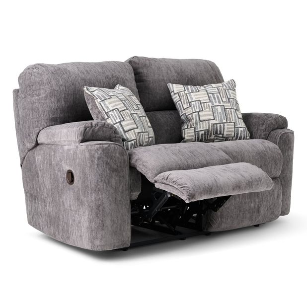 Picture of Payday Mink Reclining Loveseat