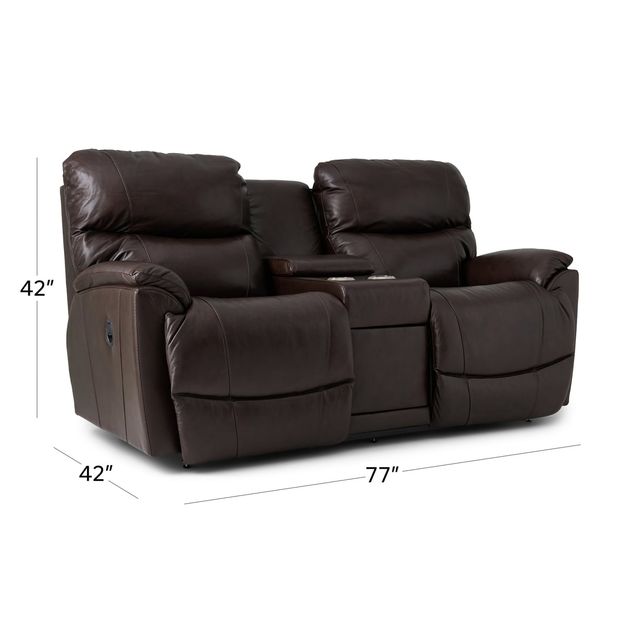 Picture of Trouper Reclining Console Loveseat