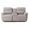 Picture of Jay Linen Reclining Console Loveseat