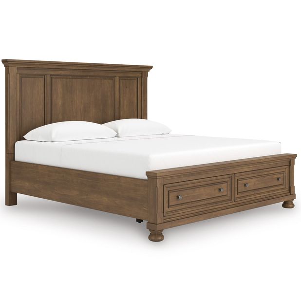 Picture of Vandenmore King Panel Storage Bed