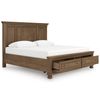 Picture of Vandenmore Queen Panel Storage Bed