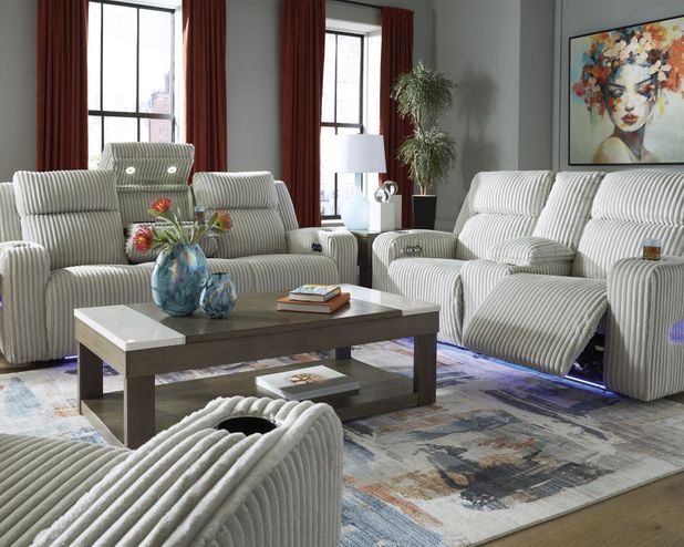 Picture of Twinbrooke Power Console Loveseat