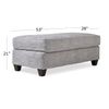 Picture of Galactic Grey Ottoman