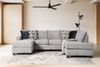 Picture of Galactic Grey 2pc Sectional