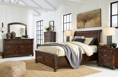 Picture of Porter King Sleigh Storage Bedroom Set