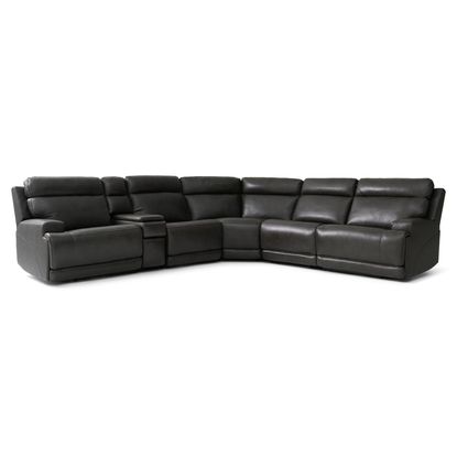 Picture of Charcoal 6pc Power Sectional